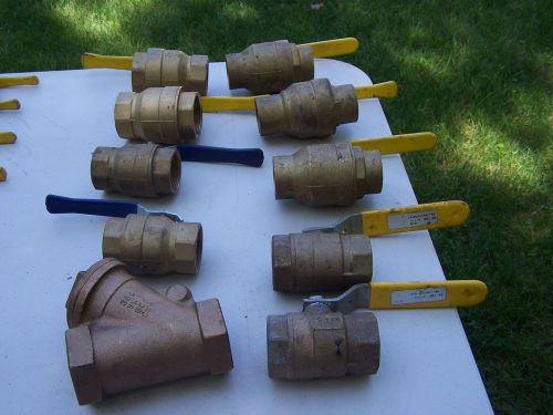 Promax , liberty and milwaukee ball valves for sale