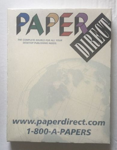 Paper Direct Paperdirect Acropolis II. 3 Panel Brochure 100 Ct. BT0031. Unopened