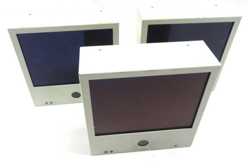 3x clinton electronics mx-8pvm 8&#034; public view monitor | 800 x 600 resolution for sale