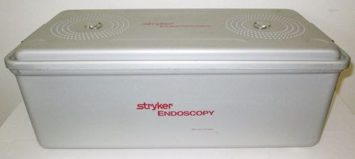 Stryker 250-015-600 Laparoscopic Forceps Instrument Sterilization Case Tray Set