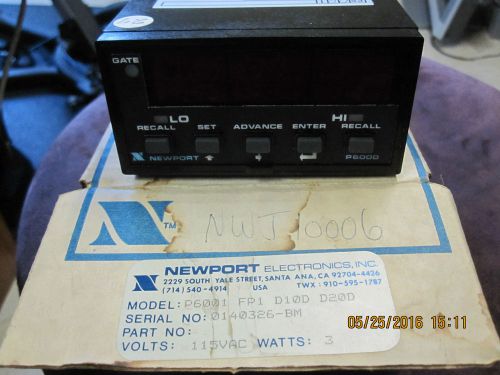 Newport Electronics P6001 Programable Panel Meter