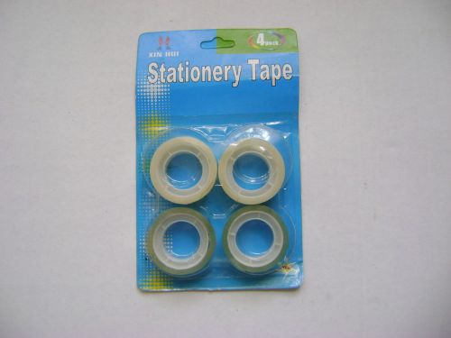 XIN HUI STATIONERY TAPE - 4 CT  NEW AND SEALED IN PACK