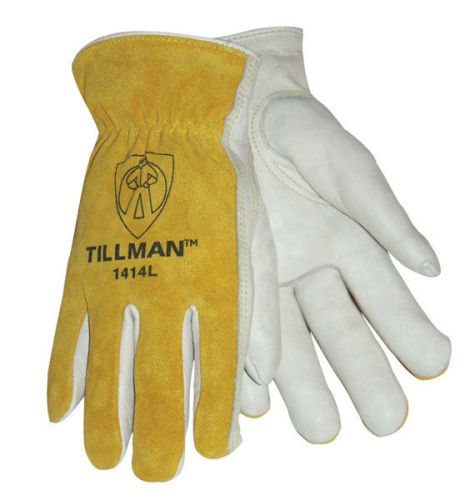 Tillman 1414 2xl drivers/work gloves 2xl split cowhide for sale