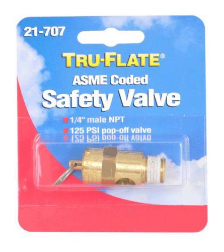 VALVE,SAFETY,1/4,125PSI