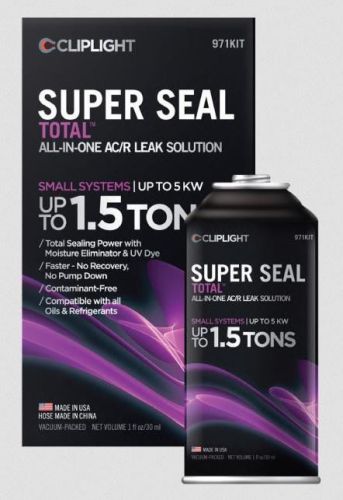 Cliplight super seal total 971kit small systems up to 1.5 tons / 5 kw for sale