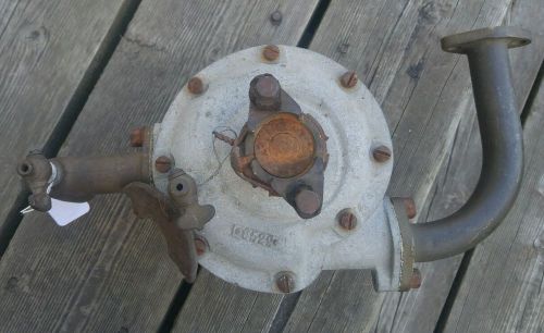 Vintage antique 1 cylinder Stationary Hit &amp; Miss Water Pump Aluminum &amp; Bronze
