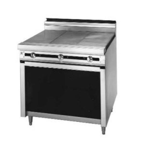 Blodgett BP-4-1HT-36C 36&#034; Gas Range (4) 35,000 BTU open burners (1) 18&#034; hot...