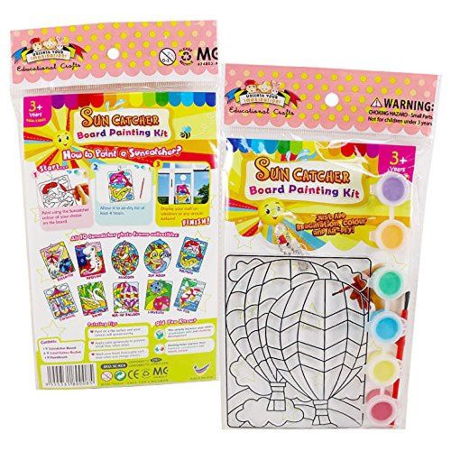YellowBee Suncatcher Board Painting Kit (Sc-Kc4 ) - Scb-09 Fish