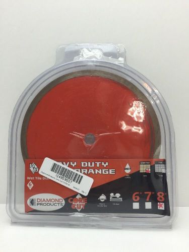 Diamond Products Core Cut 12352 8-Inch by 0.060 Heavy Duty Orange