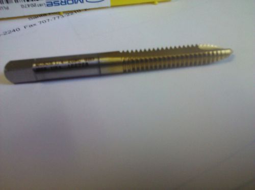 1/4&#034;-20 H3 HIGH SPEED STEEL 2 FLUTE TiN COATED SPIRAL POINT PLUG TAP