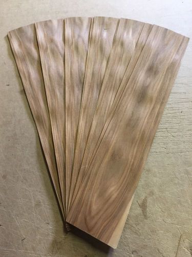 Wood Veneer Rosewood 5x25 20Pcs Total Raw Veneer  &#034;EXOTIC&#034; RW9 6-15-16