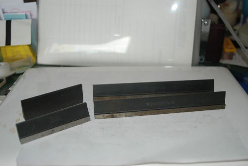 Pair of starrett no. 54 hold down 6&#034; hardened + 1 + 1 for sale