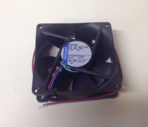 30 pieces - 24VDC Fan, 80mm square x 25mm thick - EBMPapst 8414NH