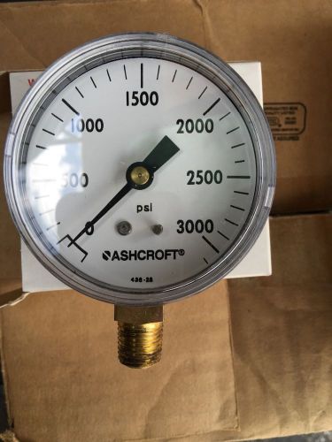 8 Ashcroft 0-3000psi gauges  PRICE IS FOR 8