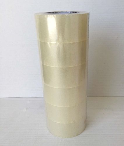 36 Rolls Clear Carton Sealing Packing Tape 2&#034; x 110 Yards x 2mil