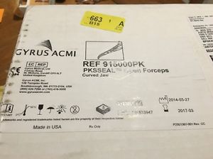 Lot Of 5 Gurus Acmi 915000pk Pks Seal Open Forceps EXP 3/17