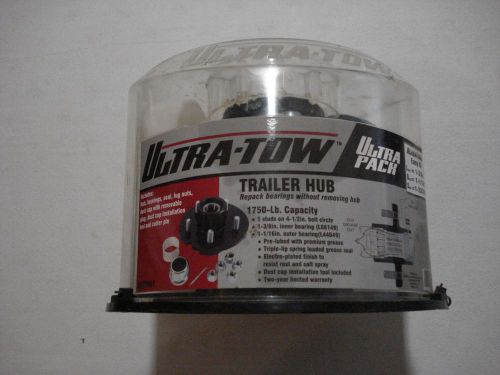 Ultra-Tow Ultra Pack Trailer Hub- 5 on 4 1/2in 1750 lb Cap #572061