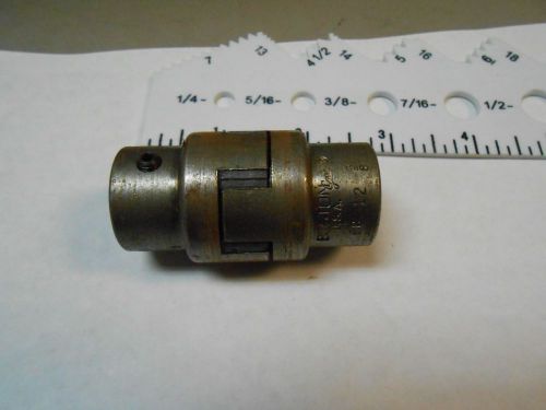 FCR12 3/8 THREE-JAW COUPLING BOSTON GEAR SOME RUST NEW OLD STOCK