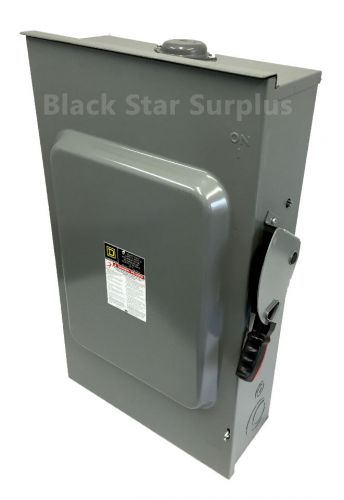 Square D HU364RB Heavy Duty Safety Switch  Box 200A, 600V