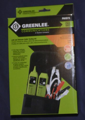 GREENLEE Communications LAN &amp; Telecom Cable Testing Kit PA1573