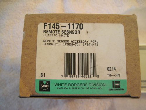 White-Rodgers F145-1170 Remote Sensor Classic White