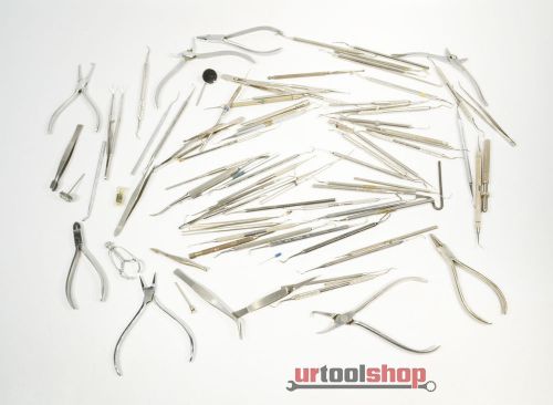 Lot of assorted dental tools forceps probes 0280-67 for sale