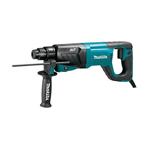 Makita hr2641x1 sds-plus 3-mode variable speed avt rotary hammer with case an... for sale