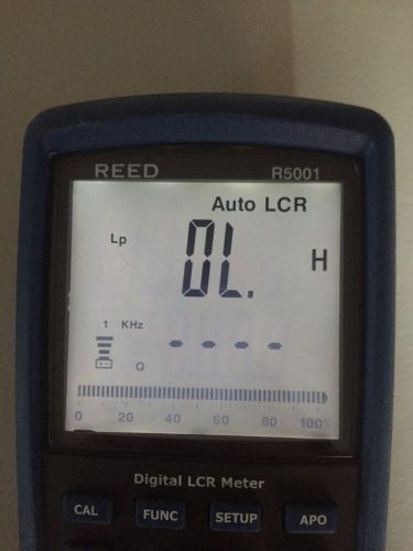 Reed R5001 Digital Handheld LCR Meter