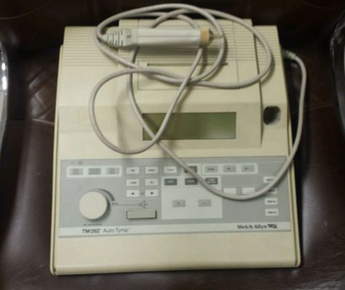 Welch/Alynn TM 262 Auto Tympanometer and Audiometer !!!PARTS ONLY!!!!
