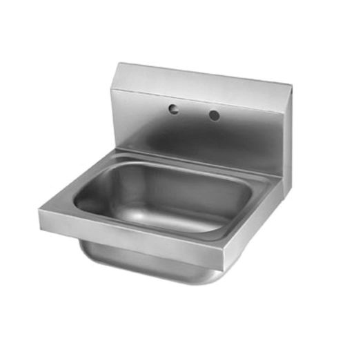 New krowne hs-6 - 16&#034; wide hand sink with 4&#034; oc faucet holes for sale