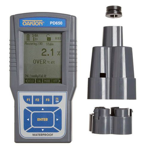 Oakton wd-35432-02 pd 650 ph/mv/ion/dissolved oxygen/temperature meter for sale