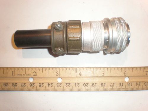 New - ms3106a 20-6s (sr) with bushing - 3 pin plug for sale