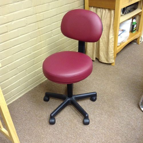 Roller chair with back rest