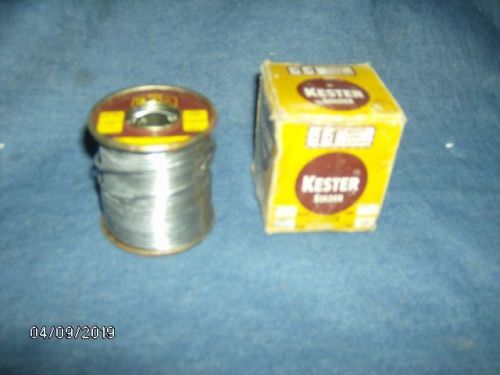 Kester Solder 44 Resin Core 40/60 .062 66 Flux Solder - 1 LB