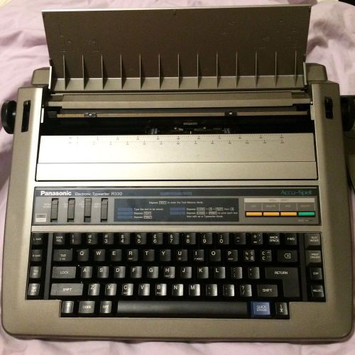 Panasonic model R330 Accu-Spell Portable Electric Typewriter