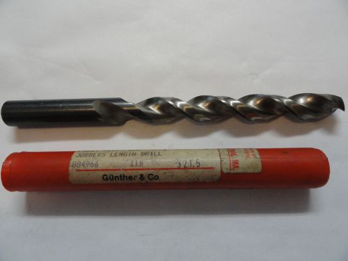 Reground titex 12mm (.4724&#034;) hss parabolic jobbers length drill bit, 5059433 for sale