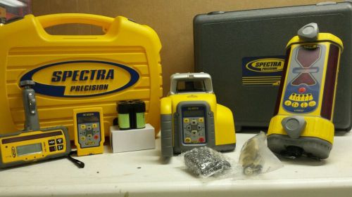 Spectra precision gl422n excavator pkg w/ lr50 receiver &amp; magnetic mount for sale