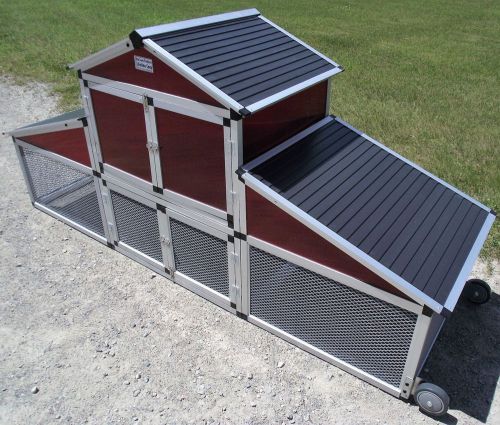 RITE FARM PRODUCTS LIFETIME SERIES CHICKEN TRACTOR MOBILE COOP POULTRY CAGE RUN