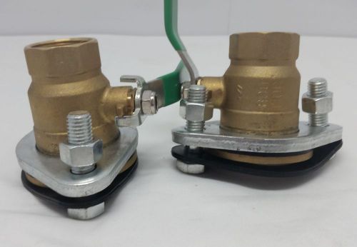 3/4&#034; Flanged Ball Valve Box of 2