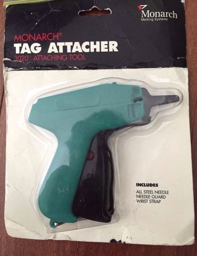 Monarch Tag Attacher 3200 Attaching Tool plus 300 2&#039;&#039; Tag Fasteners