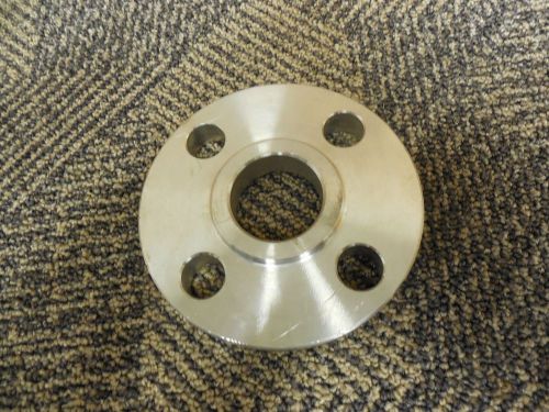 AFCO 1&#034; FLAT FACE SLIP ON WELD 4 BOLT FLANGE 304 STAINLESS S/S 150 4-1/4&#034; OD NEW