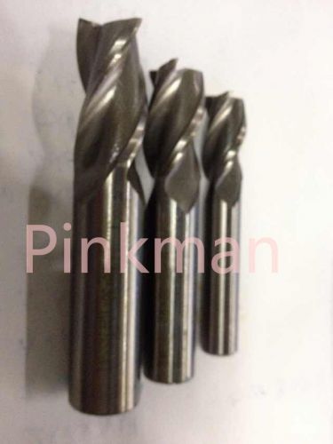 2pcs 19.5mm Three Flute HSS Aluminium End Mill Cutter CNC Bit