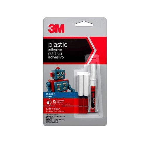ADHESIVE,PLASTIC INDOOR .07OZ