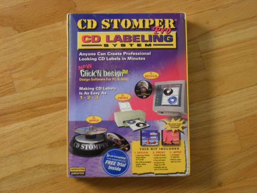 Avery CD Stomper Pro CD Labeling System New in sealed box