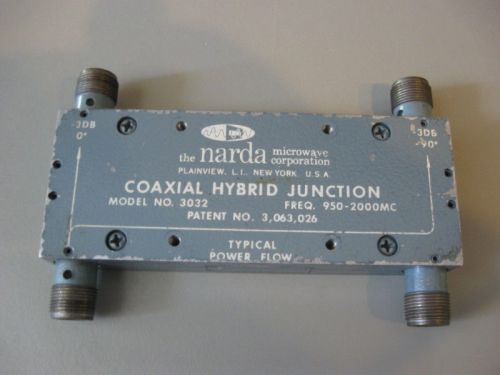 Narda Model 3032 Coaxial Hybrid Junction