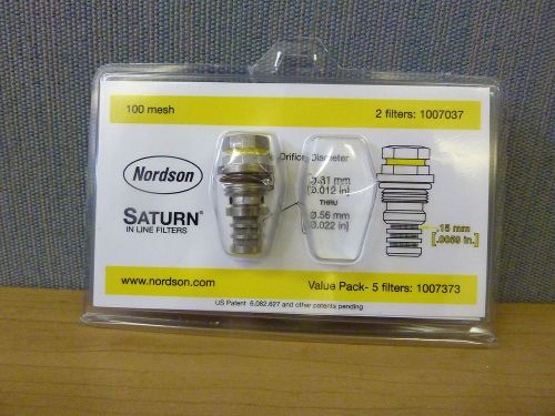 Nordson 1007037 Saturn In Line Filter 100 Mes 0.0059&#034; 0.15mm D (12655)