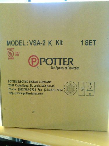 Potter vsa-2 k kit vault sound alarm system for sale