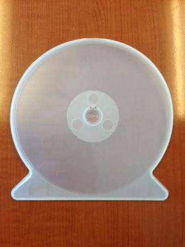 200-pk Generic Clear ClamShell Clam Shell C-Shell CD DVD Disk Storage Poly Case