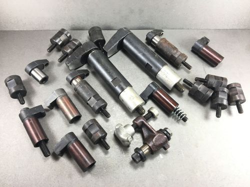(lot of 20) spring clamps and work holding parts from carr lane + more for sale