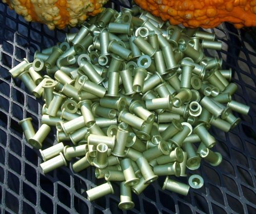 Big lot of aluminum rivet nuts ~ 350 in all ~ 12 - 24 ~ new old stock for sale